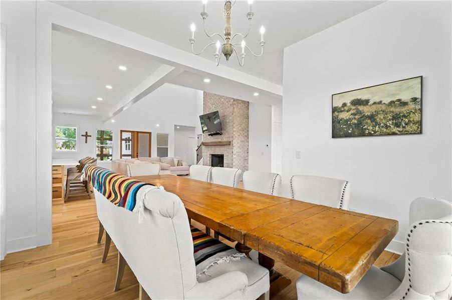 Furnished interior view inside a new home in , Cumming (Image 38).