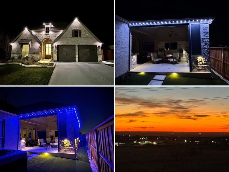 Exterior details and patio area of a home in Reunion 50', Rhome (Image 25). Exterior details and patio area of a home in Reunion 50', Rhome (Image 25).