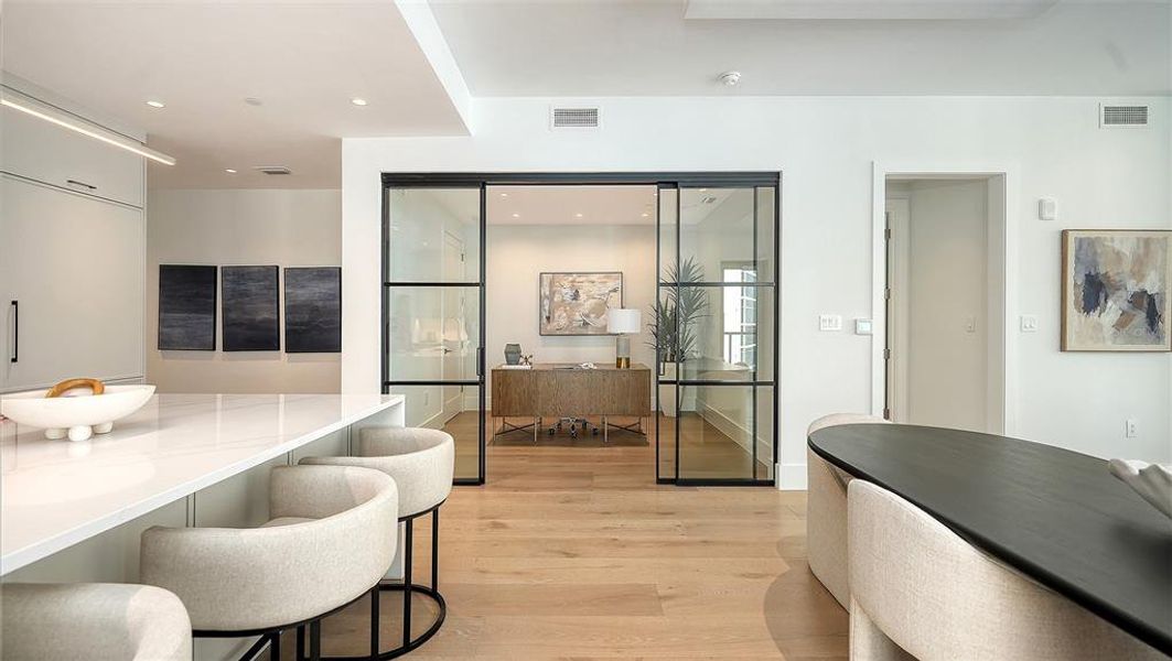 Furnished interior view inside a new home in , Sarasota (Image 5). Furnished interior view inside a new home in , Sarasota (Image 5).