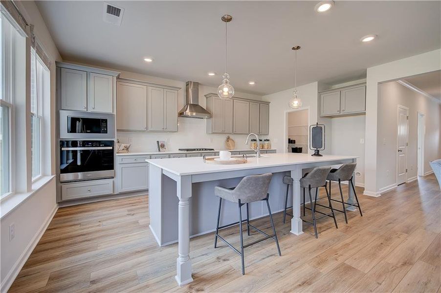Furnished interior view inside a new home in Burchwood, Stockbridge (Image 8).