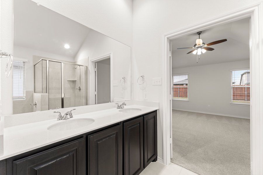 Representative exterior photo of a completed home built from the Cheyenne by Impression Homes in DeBerry Reserve, Royse City, TX (Image 22).