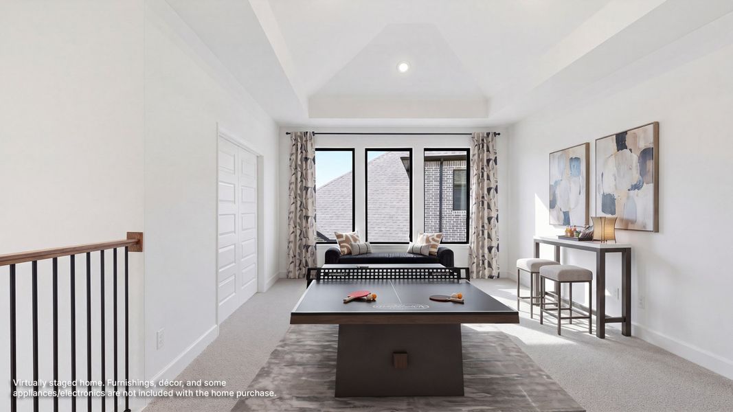 Furnished interior view inside a new home in Sonoma Verde, McLendon-Chisholm (Image 10).