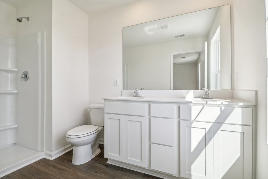 Representative furnished interior of a home built from the Meadowbrook by Great Southern Homes in Canopy Of Oaks, Sumter (Image 10).