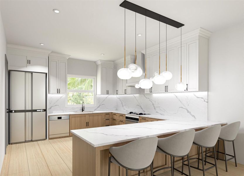 Kitchen rendering