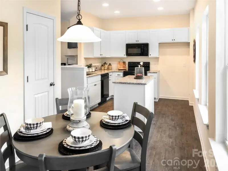 Furnished interior view inside a new home in Rowe Crossing, Newton (Image 4).