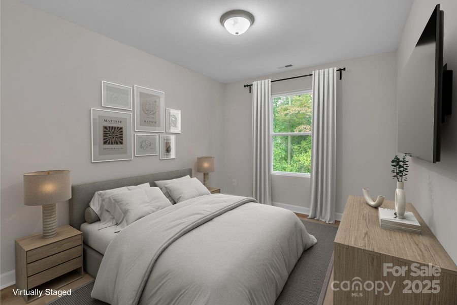 Furnished interior view inside a new home in , Statesville (Image 18).