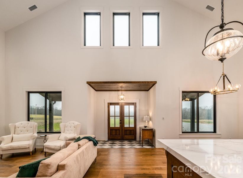 Furnished interior view inside a new home in , Cleveland (Image 39).