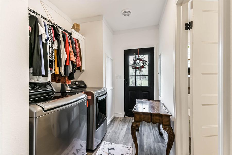 Utility Room in house