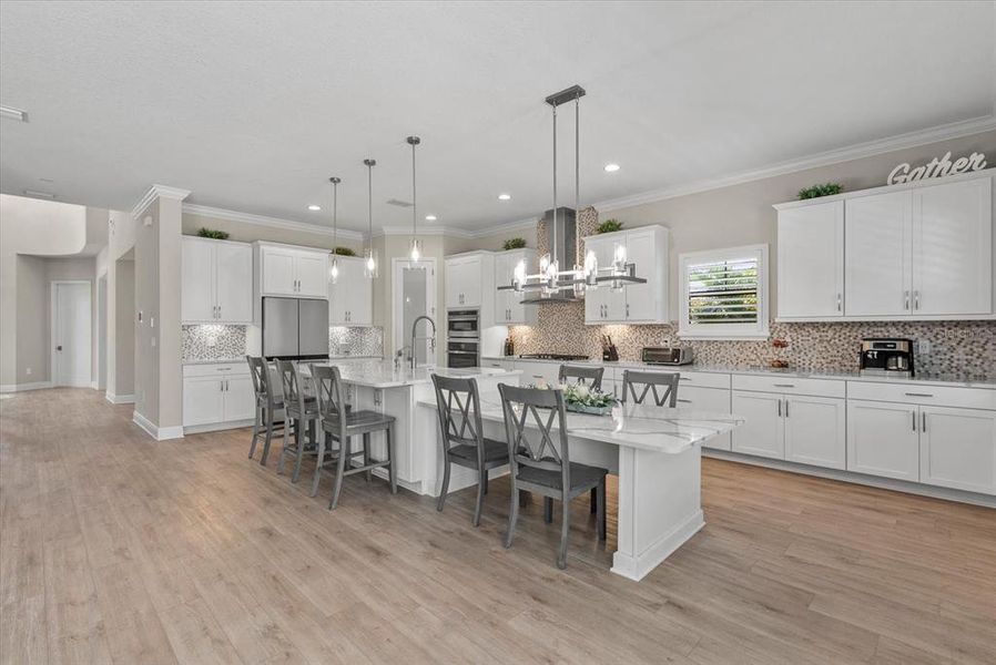 Furnished interior view inside a new home in Crosswind Ranch, Parrish (Image 40).