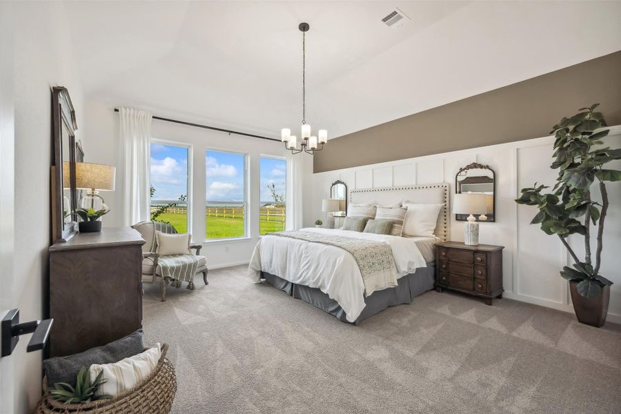 Spacious primary suite (*Photo not of actual home and used for illustration purposes only.) Spacious primary suite (*Photo not of actual home and used for illustration purposes only.)