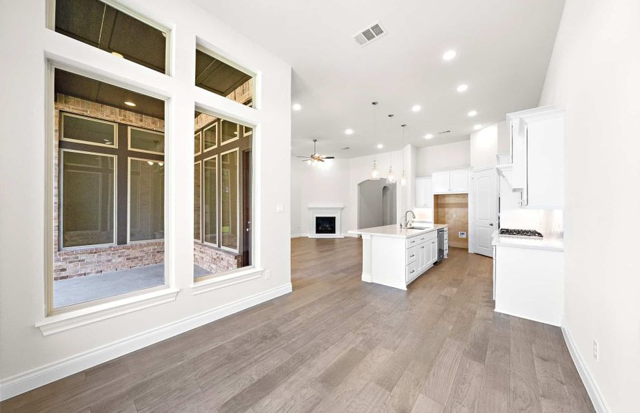 Representative unfurnished interior of a home built from the 2464 by Ravenna Homes in The Highlands 55′, Porter (Image 24). Representative unfurnished interior of a home built from the 2464 by Ravenna Homes in The Highlands 55′, Porter (Image 24).