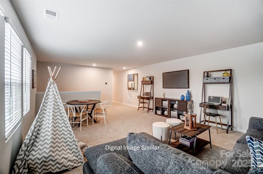 Upstairs Loft--Representational Photo Only