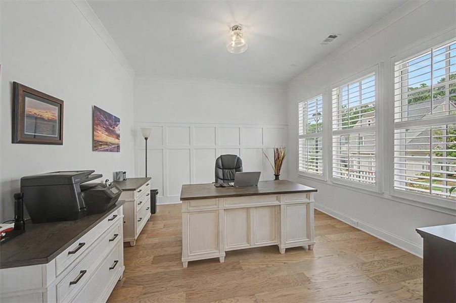 Furnished interior view inside a new home in Lakeside at River Green, Canton (Image 16).