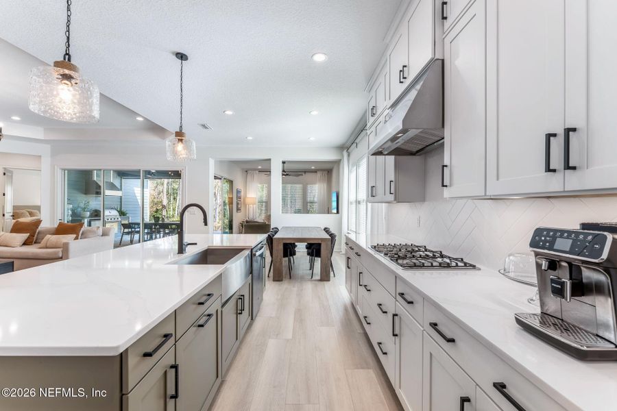 Furnished interior view inside a new home in Palm Crest at Seabrook, Ponte Vedra (Image 14). Furnished interior view inside a new home in Palm Crest at Seabrook, Ponte Vedra (Image 14).