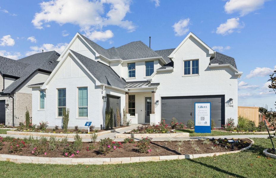 Representative exterior photo of a completed home built from the Gillett by Pulte Homes in Ryehill, Rosenberg, TX (Image 26).