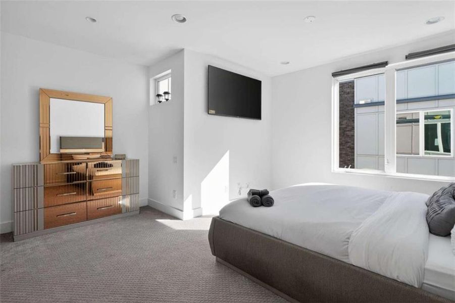 Furnished interior view inside a new home in , Atlanta (Image 11). Furnished interior view inside a new home in , Atlanta (Image 11).