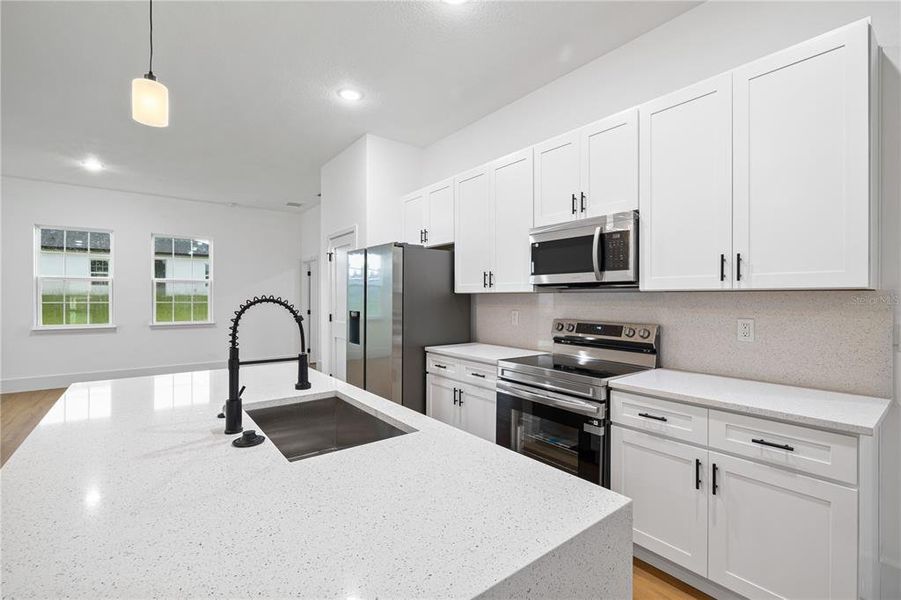 Furnished interior view inside a new home in , Ocala (Image 8).