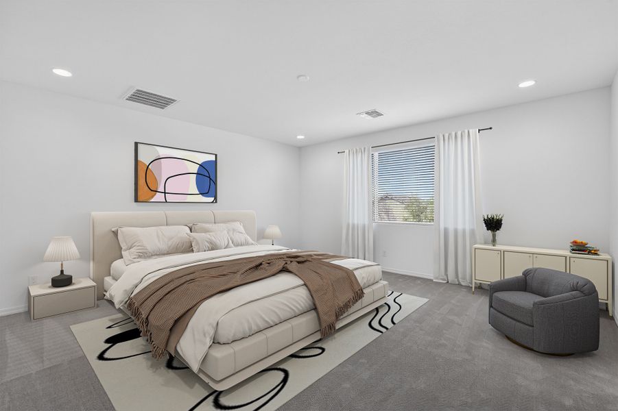 Furnished interior view inside a new home in Parkside, Avondale (Image 6).
