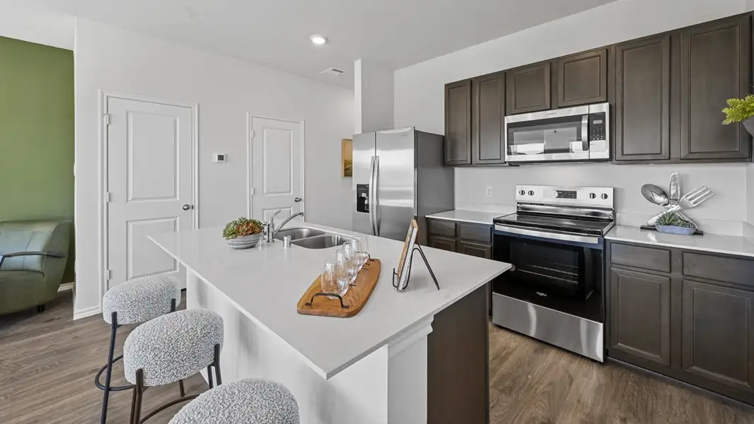 Furnished interior view inside a new home in Cartwright Mays, Crandall (Image 7).