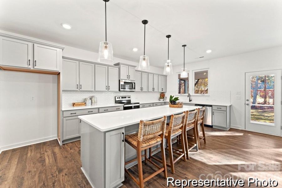 Furnished interior view inside a new home in Kensington, China Grove (Image 5).