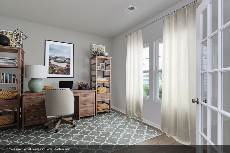 Furnished interior view inside a new home in Jordan Grove, Conway (Image 12).