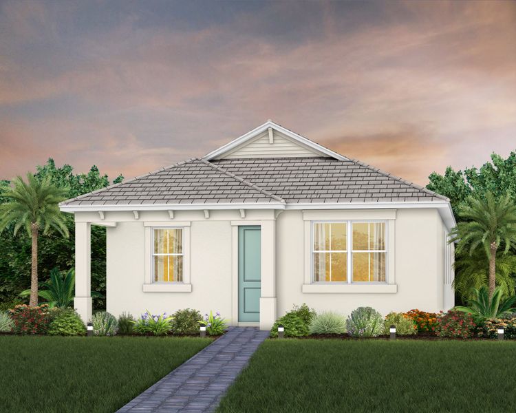 Representative exterior photo of a completed home built from the Dylan II by Pulte Homes in SeaFlower, Bradenton, FL (Image 25). Representative exterior photo of a completed home built from the Dylan II by Pulte Homes in SeaFlower, Bradenton, FL (Image 25).