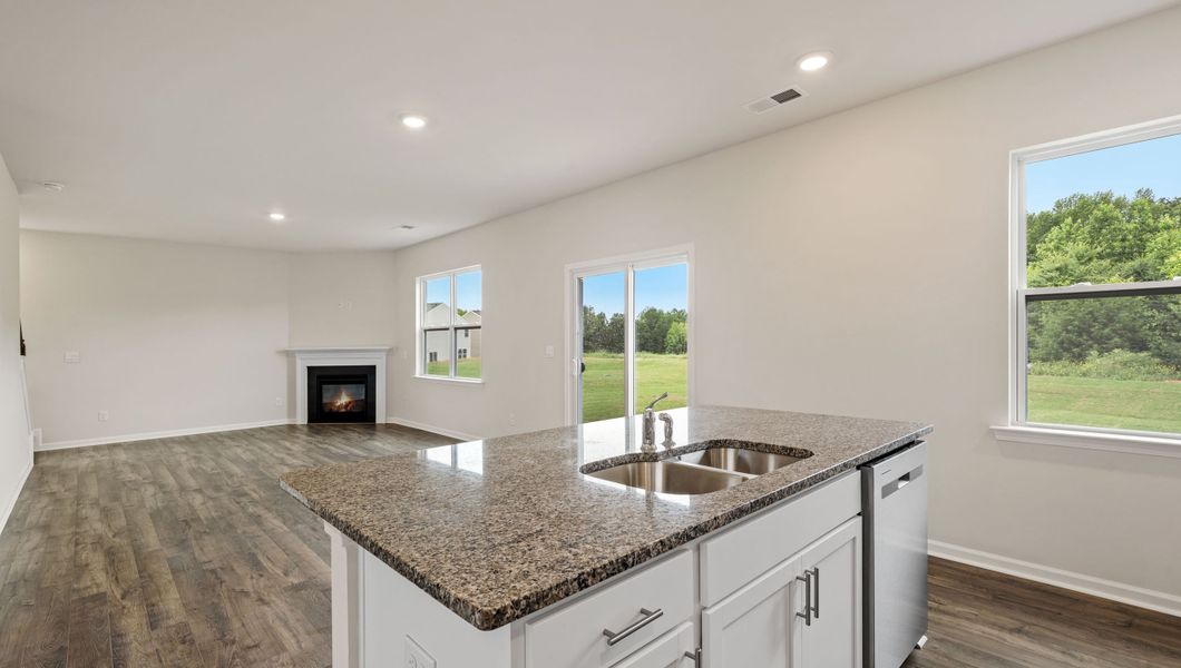 Furnished interior view inside a new home in Foxbank, Gray Court (Image 11).