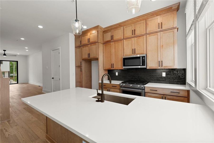 Furnished interior view inside a new home in , Alpharetta (Image 11).