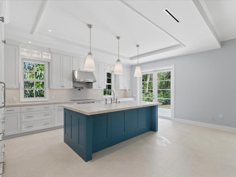 Furnished interior view inside a new home in , South Miami (Image 11).
