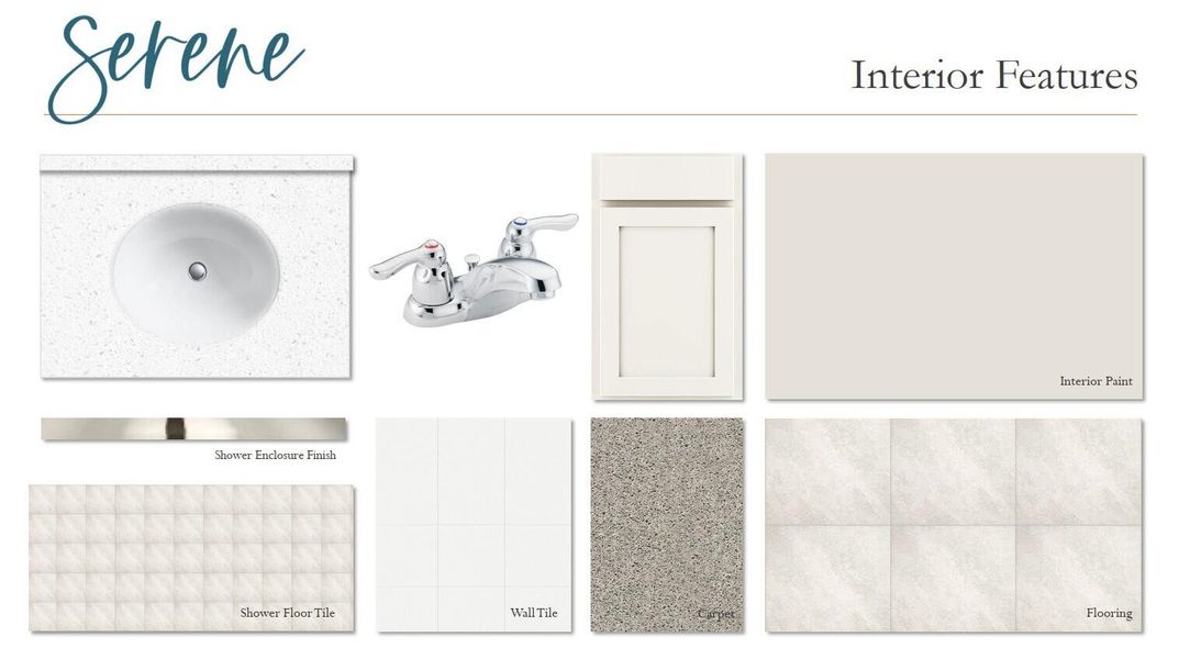 Sample of building materials used in homes in Hammock Walk at Nexton, Summerville (Image 32).