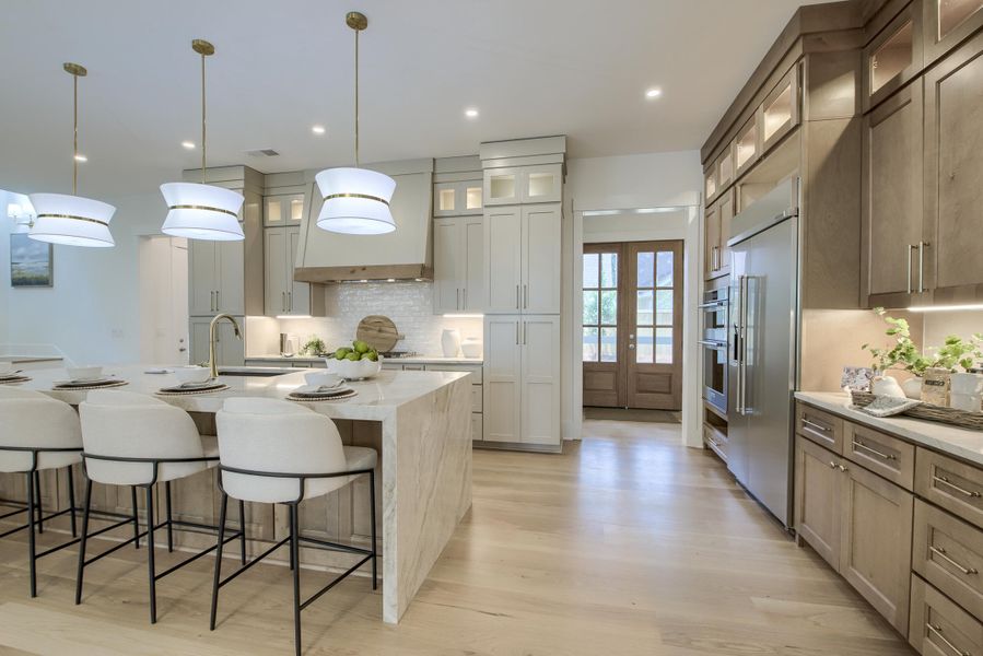 Furnished interior view inside a new home in , Mount Pleasant (Image 42).