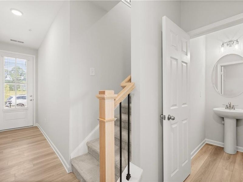 Furnished interior view inside a new home in Hemingway, Cumming (Image 6). Furnished interior view inside a new home in Hemingway, Cumming (Image 6).
