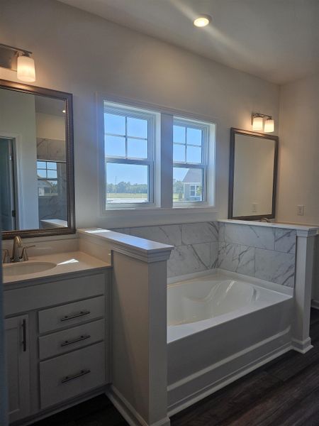 Furnished interior view inside a new home in Edgefield, Loris (Image 7).