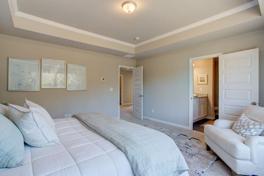 Furnished interior view inside a new home in Sutton's Landing, Statham (Image 14).