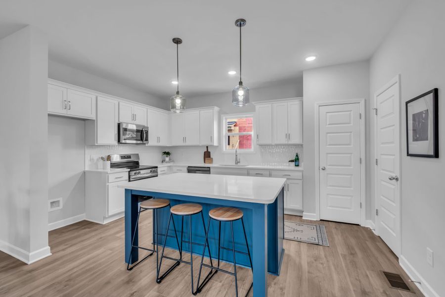 Designer Kitchen With Modern Finishes in The Harrington