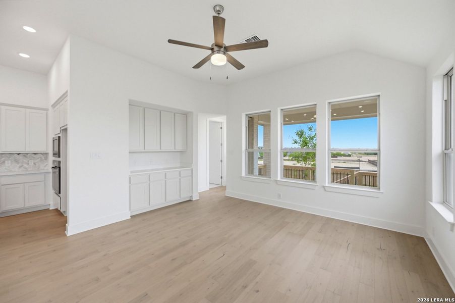 Spacious, unfurnished interior of a new home in Prominence, San Antonio (Image 16). Spacious, unfurnished interior of a new home in Prominence, San Antonio (Image 16).