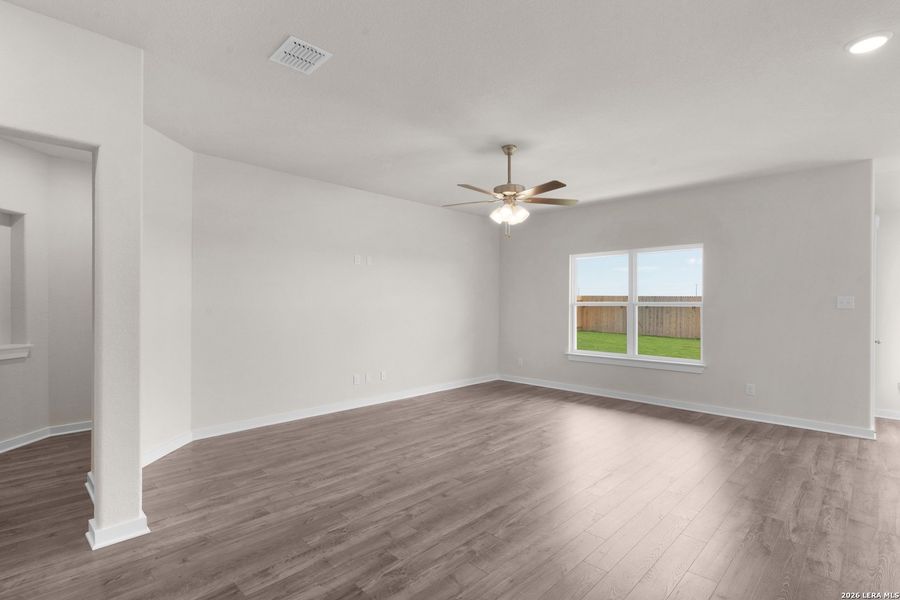 Spacious, unfurnished interior of a new home in Prairie Green, Converse (Image 16). Spacious, unfurnished interior of a new home in Prairie Green, Converse (Image 16).