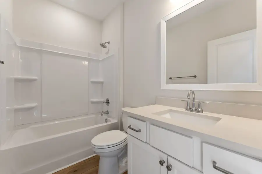 Furnished interior view inside a new home in Ridgecrest at Midway, Anderson (Image 12).