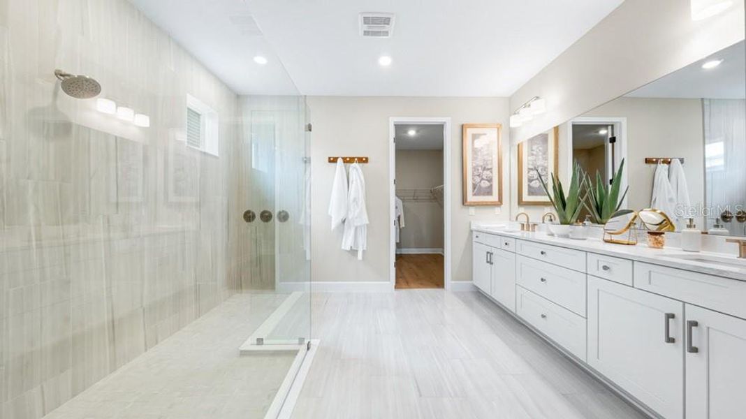 Furnished interior view inside a new home in Hammock at Two Rivers, Zephyrhills (Image 14).