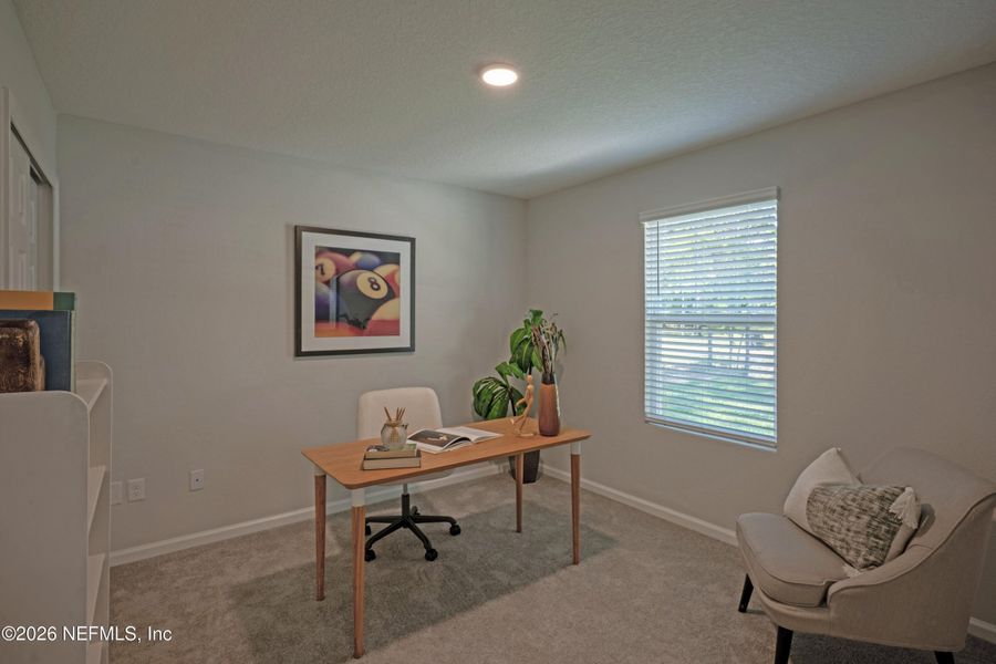 Furnished interior view inside a new home in , Jacksonville (Image 16).