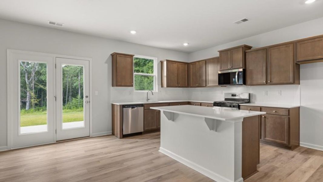 Furnished interior view inside a new home in , South Fulton (Image 9).