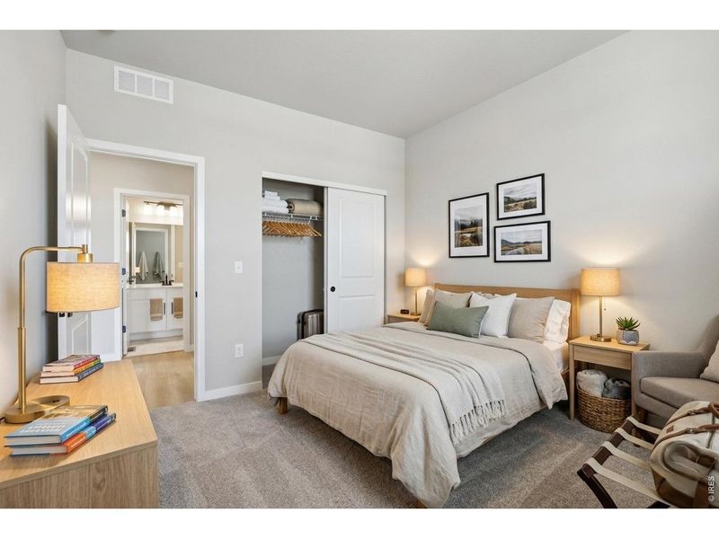Furnished interior view inside a new home in Farmstead, Berthoud (Image 15).