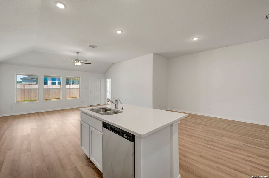 Furnished interior view inside a new home in Greenspoint Heights, Seguin (Image 13).