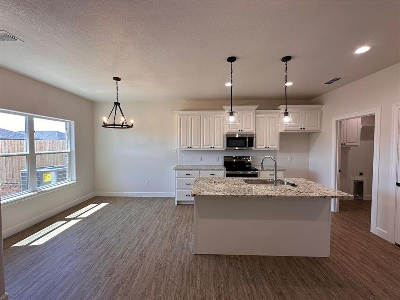 Furnished interior view inside a new home in , Abilene (Image 3).