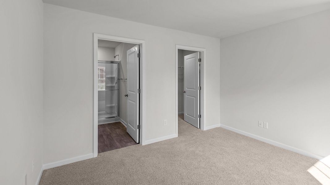 Spacious, unfurnished interior of a new home in Hobbs Farm, Ayden (Image 17). Spacious, unfurnished interior of a new home in Hobbs Farm, Ayden (Image 17).