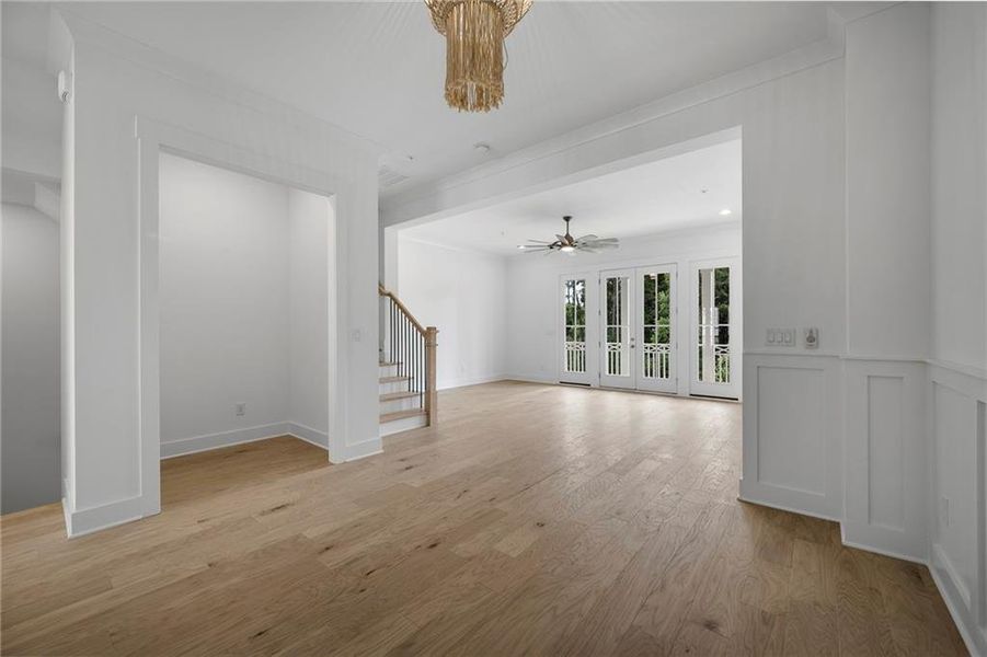 Spacious, unfurnished interior of a new home in Devin's Shire, Kennesaw (Image 9).