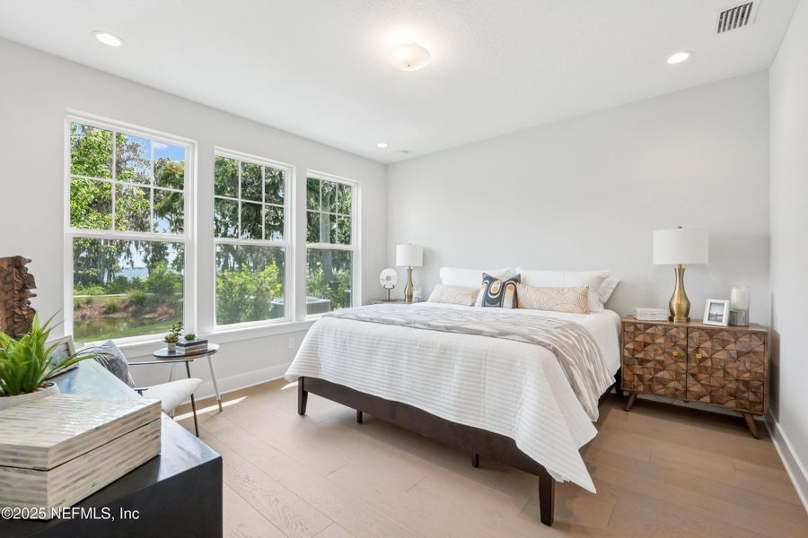 Furnished interior view inside a new home in , St. Johns (Image 7).
