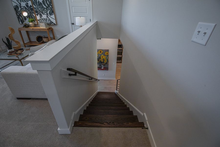 Representative unfurnished interior of a home built from the Willow by Grant & Co in Manor at Hall Creek, Arlington (Image 27).