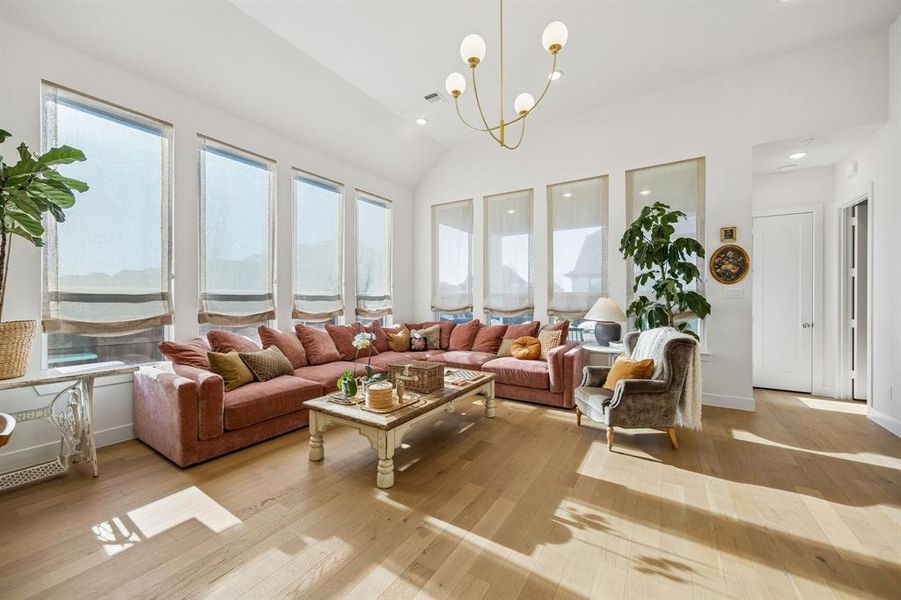 Furnished interior view inside a new home in , Rockwall (Image 5).