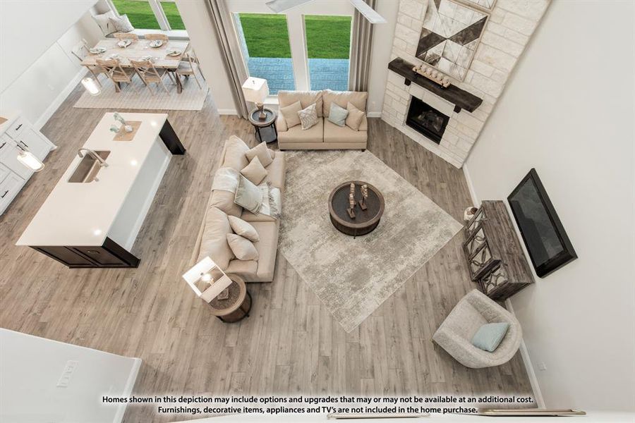 Furnished interior view inside a new home in Parks at Panchasarp Farms, Burleson (Image 16). Furnished interior view inside a new home in Parks at Panchasarp Farms, Burleson (Image 16).